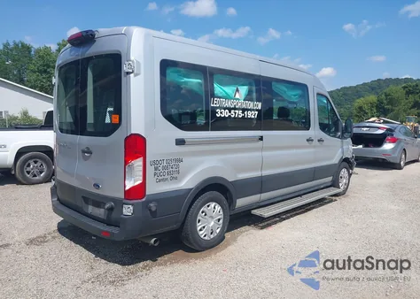 2020 Ford Transit-350 Passenger Van Xl z USA, uszkodzony, nr VIN 1FDAX2C81LKB07592